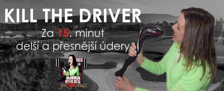 za 15 minut delší a přesnější golfové údery