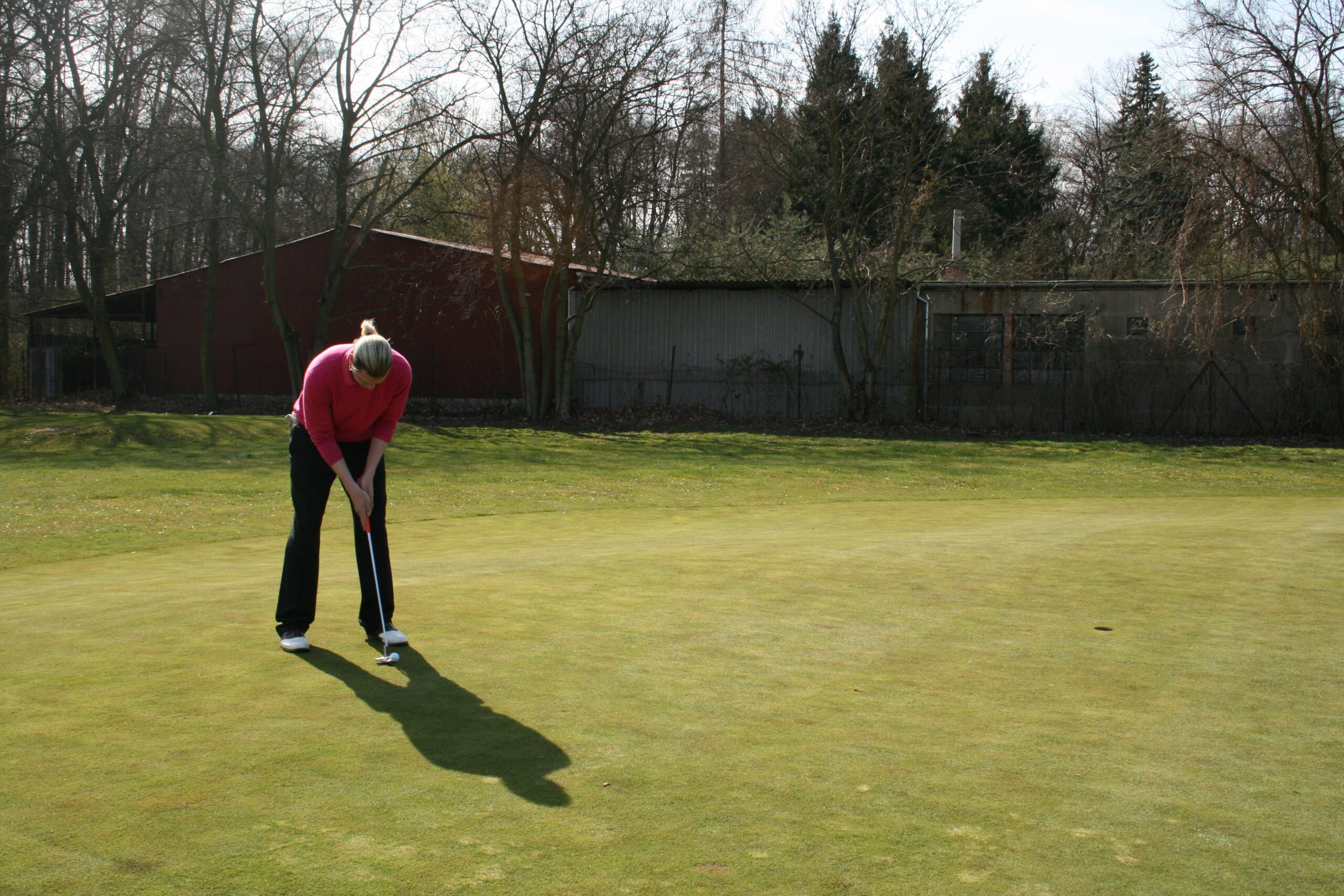 patování - lekce golfu