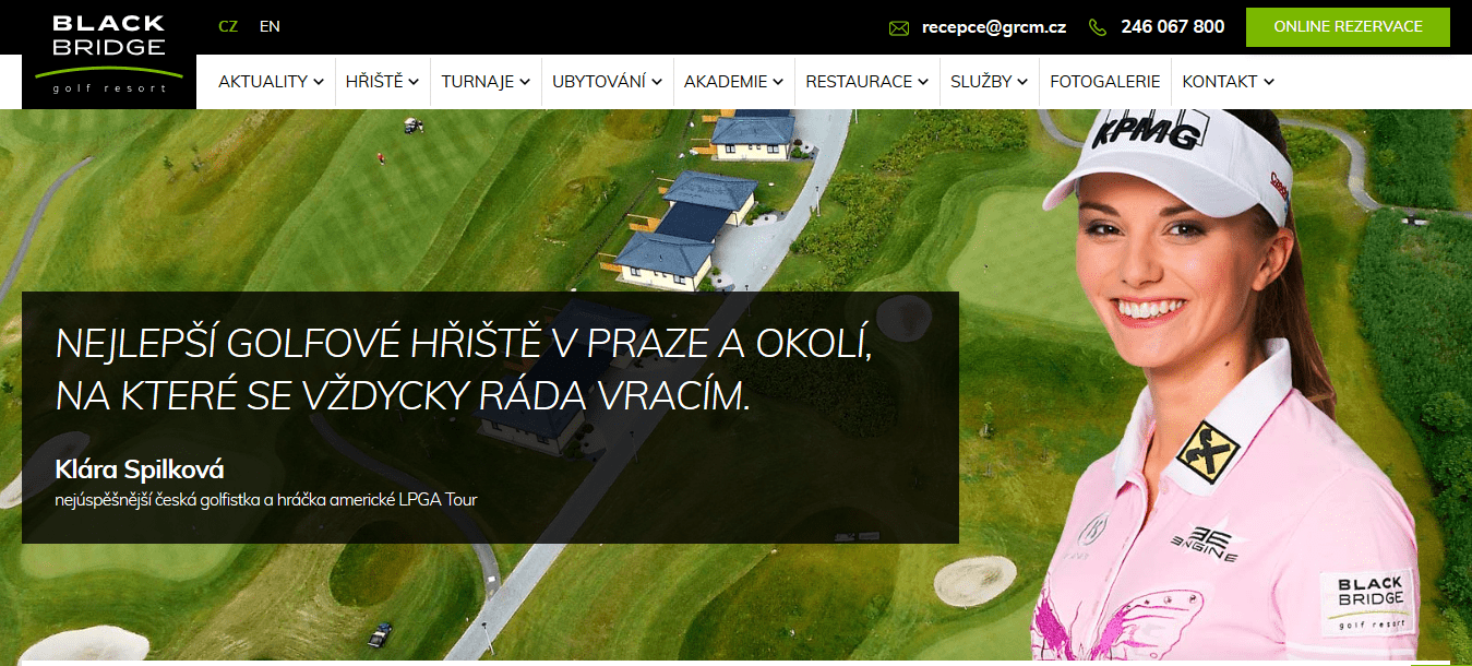 lekce golfu praha