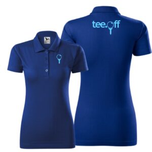Dámská golfová polokošile “Tee Off” tmavě modrá