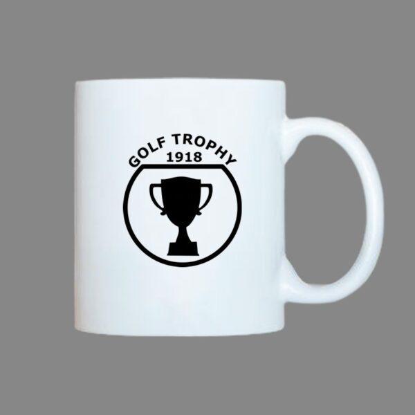 Golfový hrnek "Golf Trophy" bílý