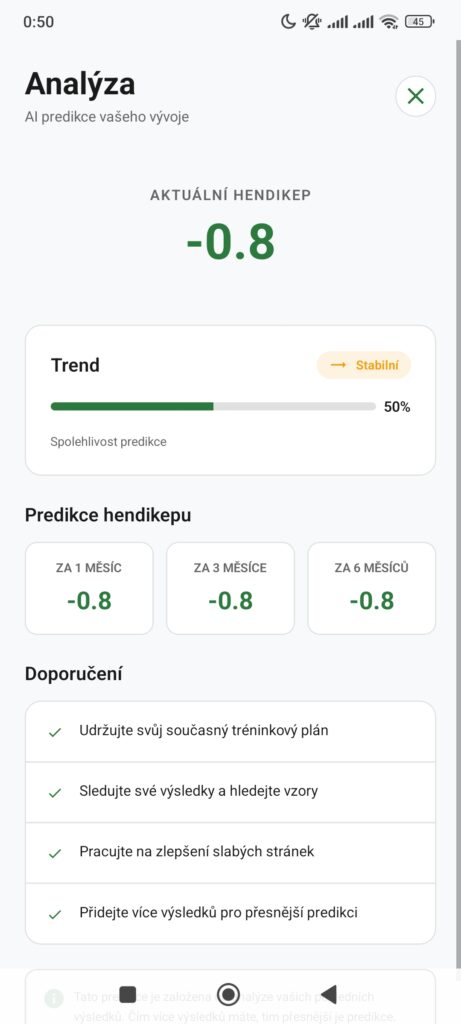 Android Golf App