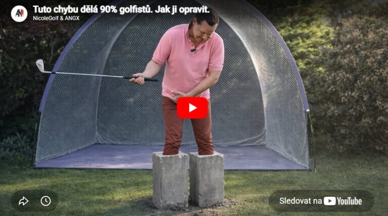 Tuhle chybu dělá 90% golfistů. Mám řešení.