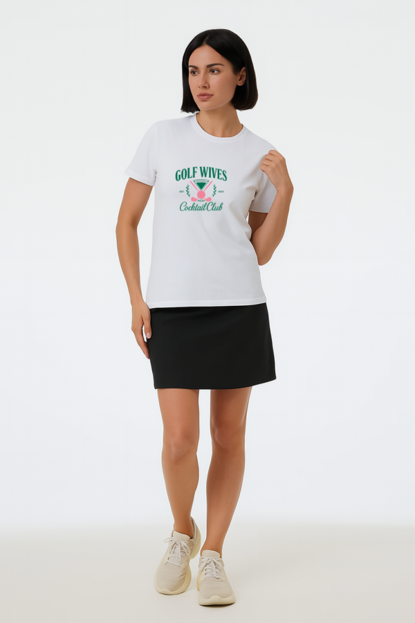 Dámské tričko GOLF WIVES bílé
