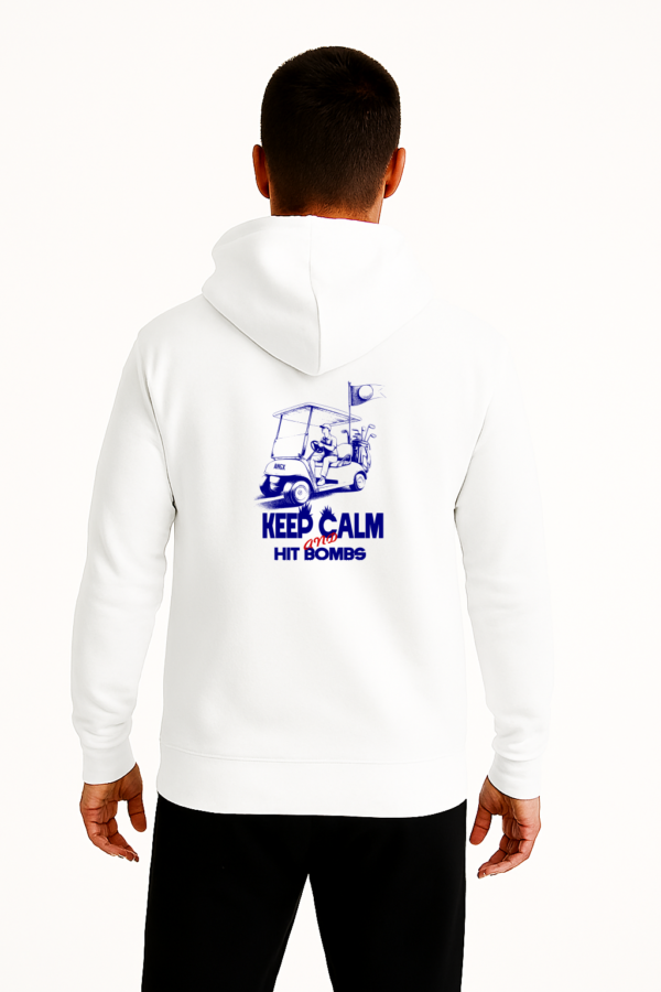 Golfová mikina - KEEP CALM HIT BOMBS