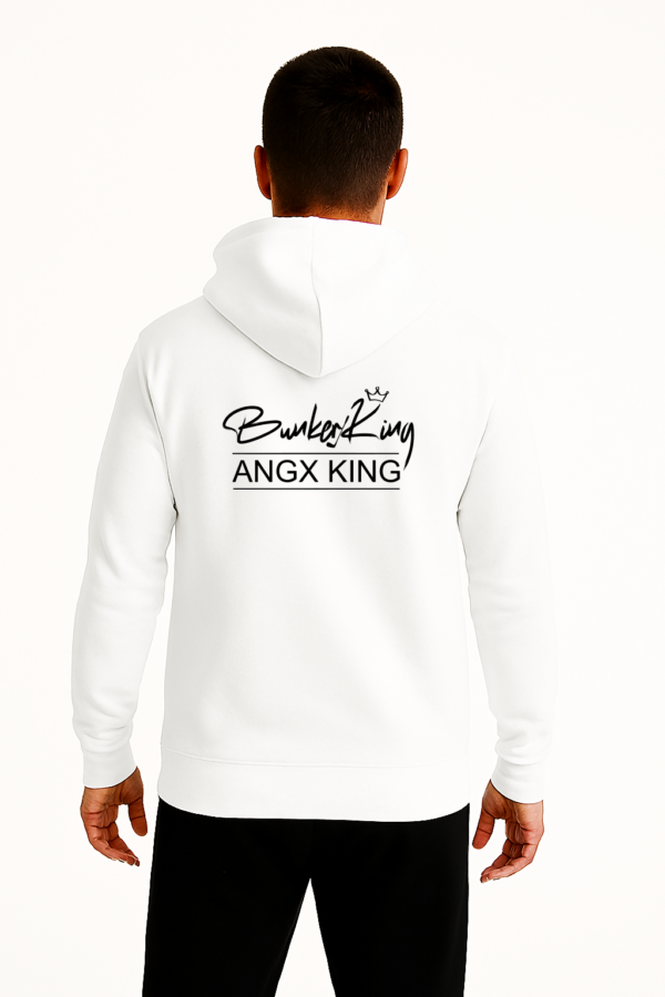 Mikina Pánská bílá - Bunker King