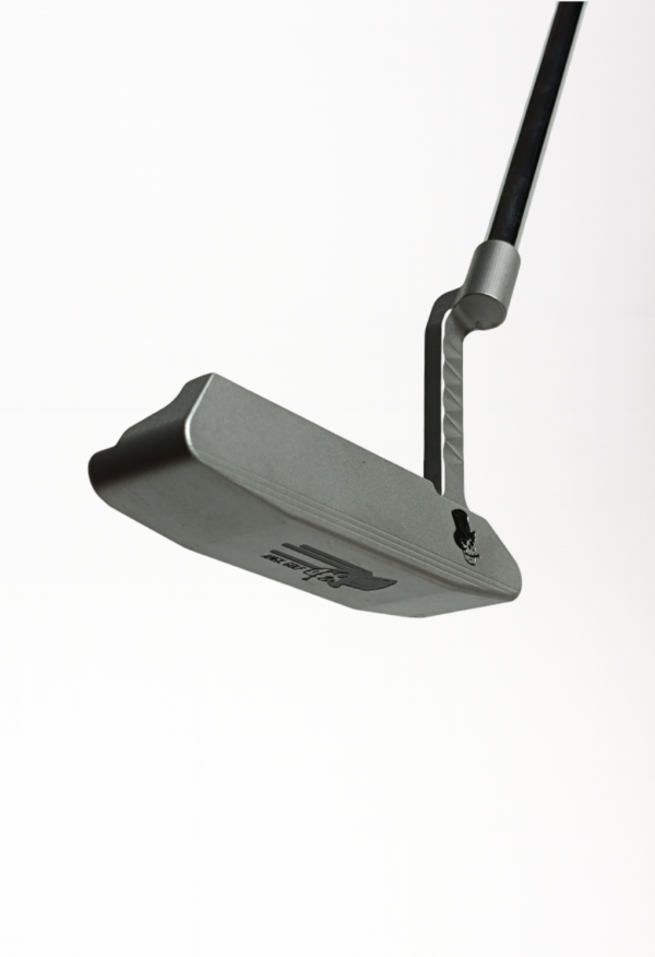 Golfový Putter Blade střibrný  Black Skull Blade Nude