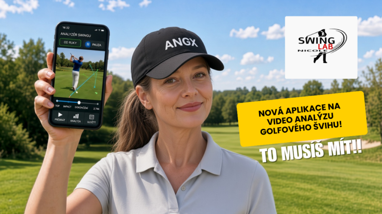NICOLE GOLF LAB: Jednoduchá aplikace pro video analýzu golfového švihu